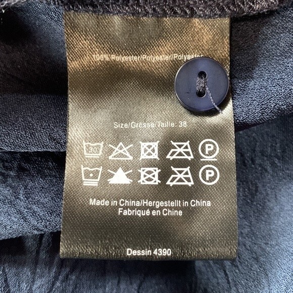 NWOT BUAM UND PFERGARTEN | ANETO LONG SLEEVE MIDI DRESS 36 XS - Picture 6 of 7